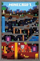 Minecraft - Worldly Wall Poster