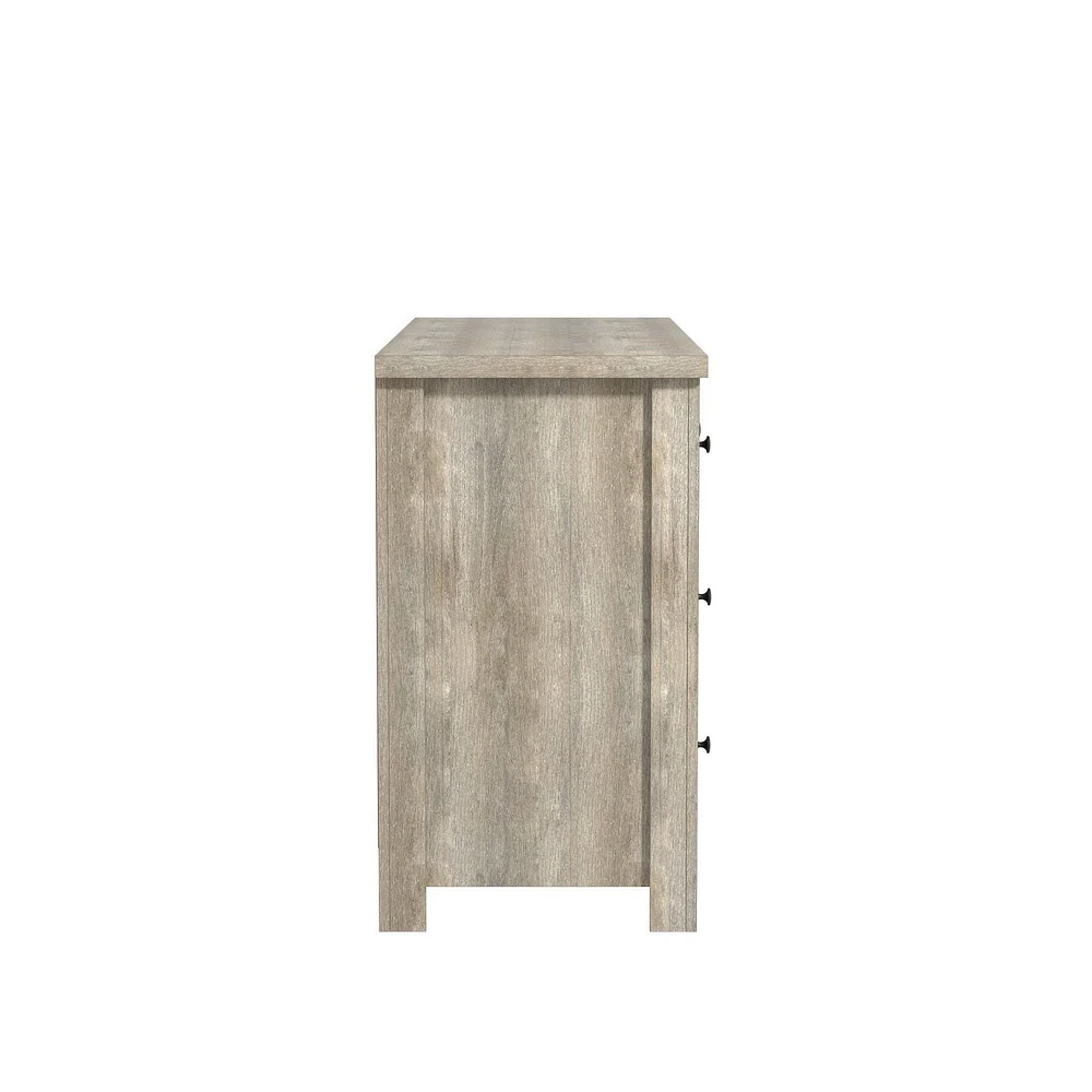 Commode à 6 tiroirs en bois Living Essentials par Hillsdale Addison