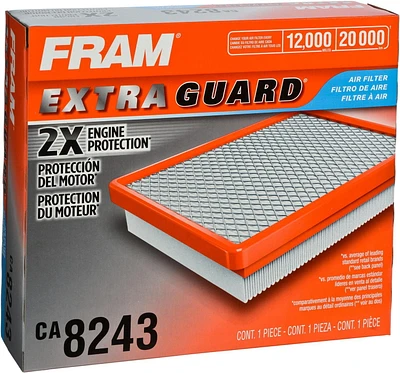 FRAM CA8243 Filtre à air moteur Extra Guard Filtre à air 20 000 km