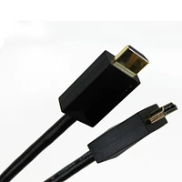 BlueDiamond Plenum Câble HDMI avec Ethernet, évalué CL3, calibre 30 AWG, pour installation dans le mur ou au plafond CSA FT6
