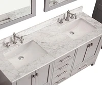 DROP Bath and Kitchen DR091192 Undermount Bathroom Sink Set