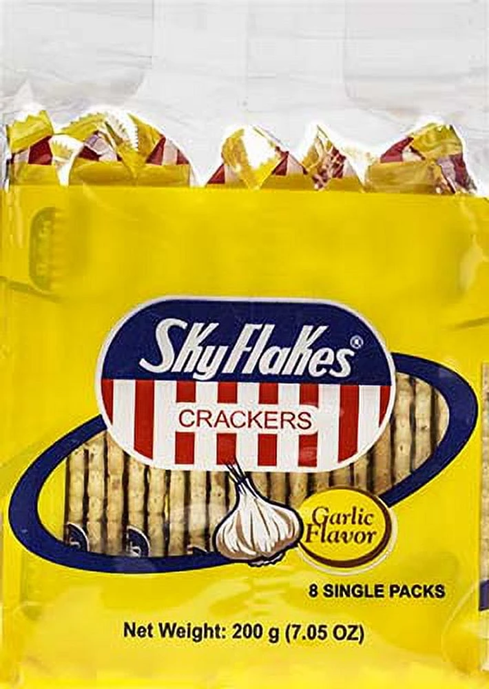 Skyflakes Crackers Garlic Flavour