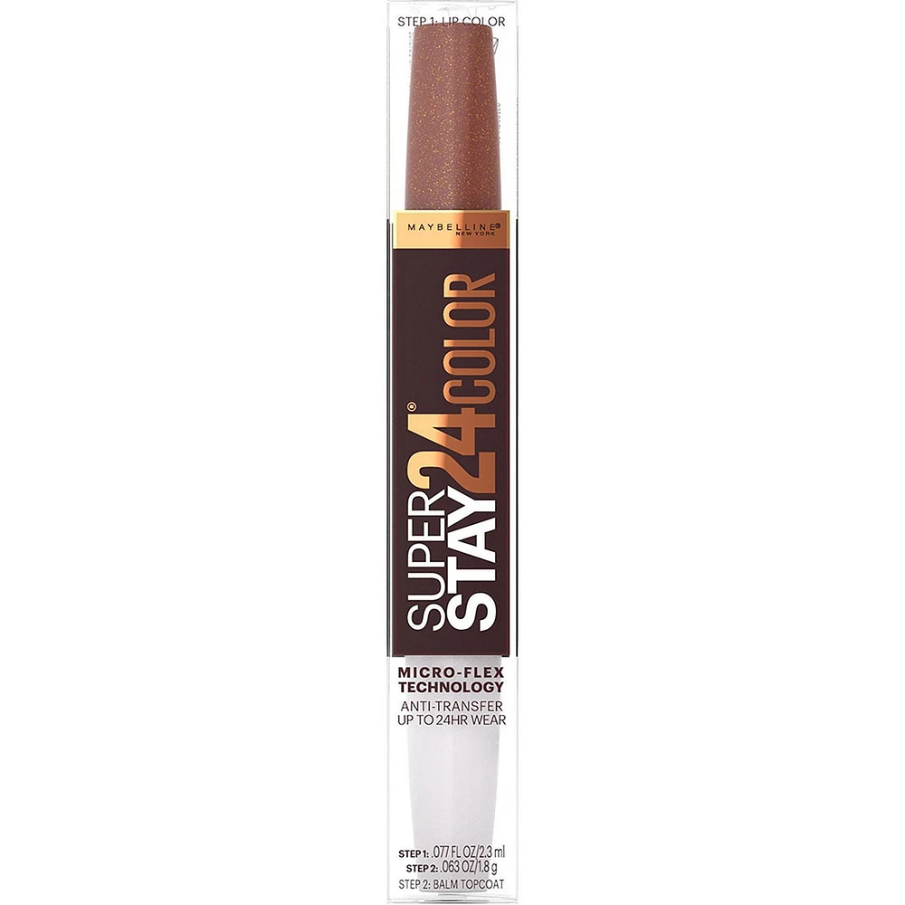 Maybelline New York Superstay 24® 2-step Liquid Lipstick Makeup, Coffee Edition