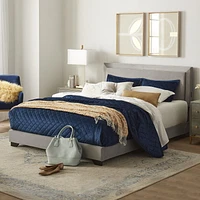 Lit rembourré complet Anchorage avec lumières LED et USB, par Hillsdale Living Essentials