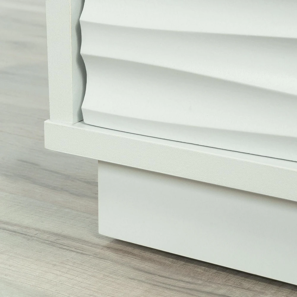 Sauder La Collection Morgan Main Chevet, Finition White