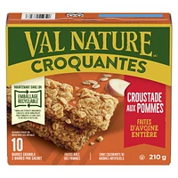 Nature Valley Crunchy Apple Crisp Granola Bars 42 g, 5 ct, 10 barres, 210 g