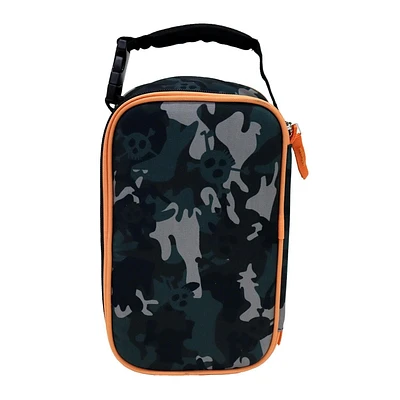 Sac à lunch isotherme vertical, motif camo