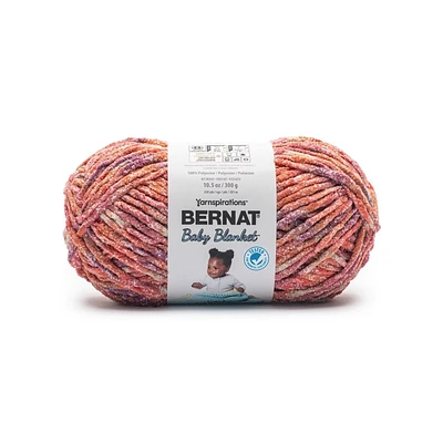 Bernat® Baby Blanket™ Yarn, Polyester #6 Super Bulky, 10.5oz/300g, 220 Yards, Soft