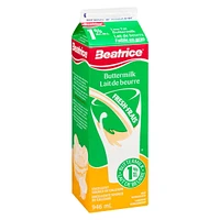 lait de beurre beatrice 1%