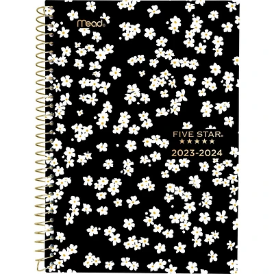 Five Star® Petit Agenda Scolaire Hebdomadaire / Mensuel Marguerite