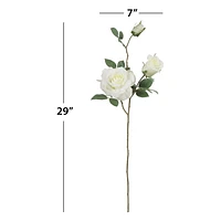 Rose artificielle à longue tige Mainstays
