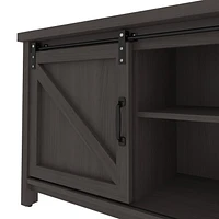 Bestar Isida 58W TV Stand in storm gray