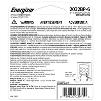 Energizer 2032 Batteries ( Pack), 3V Lithium Coin Batteries