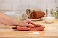 Mainstays 4 Pieces, Waffle Dishcloths, Tan, 4 PACK WAFFLE DISH CLOTH - BEIGE