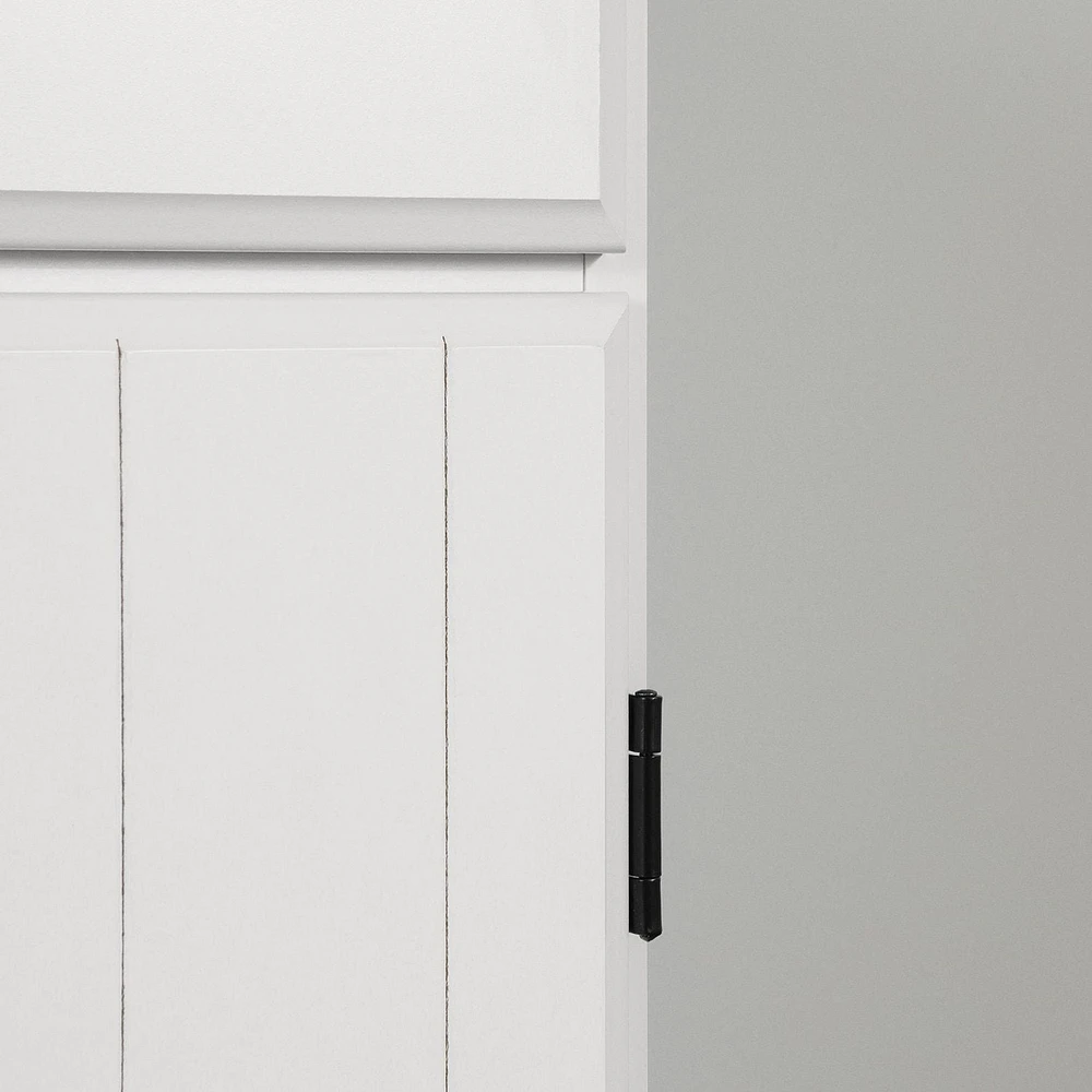 Armoire de rangement avec 1 tiroir et 2 portes de la collection Farnel South Shore