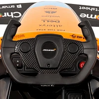Voiture de course McLaren F1, batterie de 12v, jouet porteur pour les enfants de Huffy, noir