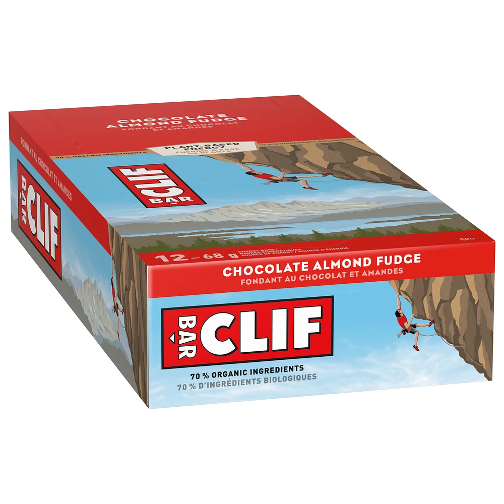 Clif bar Chocolate Almond Fudge Energy Bars, 12 x 68 g