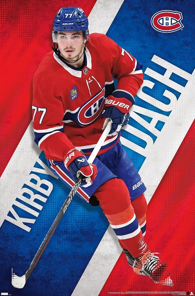 Canadiens de Montréal de la LNH - Kirby Dach 23