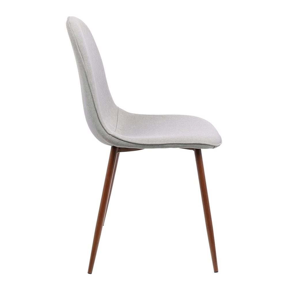 Chaise milieu-du-siècle Pebble, par LumiSource