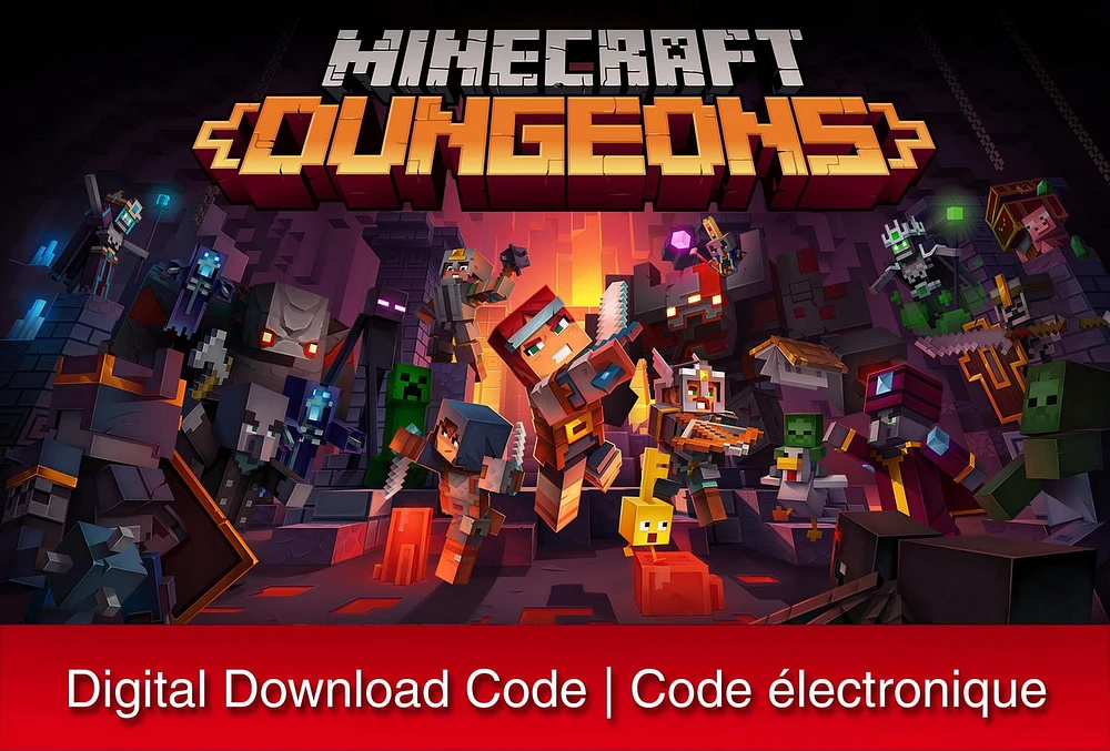 Minecraft Dungeons - Nintendo Switch [Digital Code]