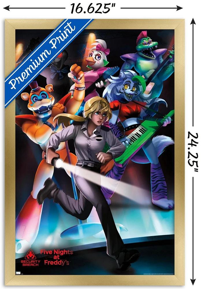 Five Nights at Freddy's: Security Breach - Group Wall Poster
