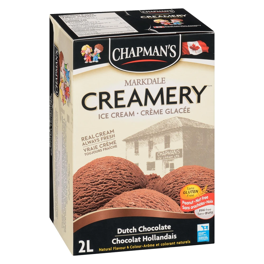 Chapman's Markdale Creamery Dutch Chocolate Ice Cream, 2L