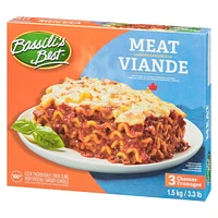 LASAGNE MEILLEURE VIANDE BASSILIS AUX 3 FROMAGES LASAGNE MEILLEURE VIANDE BASSILIS AUX 3 FROMAGES