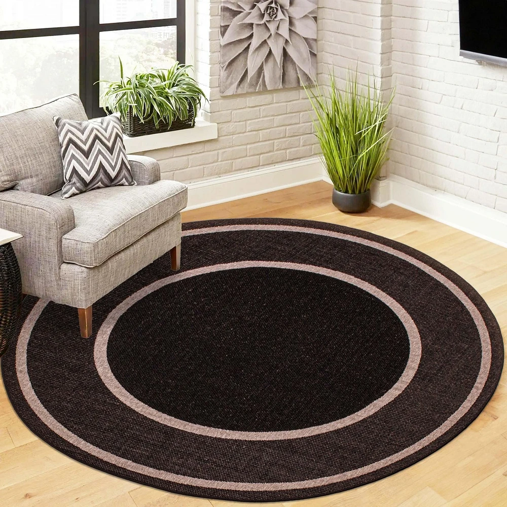 Tapis Moderne ECARPET pour Salon, Salle à Manger et Chambre à Coucher Collection<br>Jute Natura