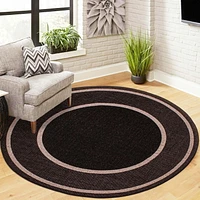 Tapis Moderne ECARPET pour Salon, Salle à Manger et Chambre à Coucher Collection<br>Jute Natura