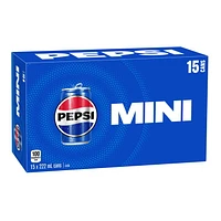 Pepsi, 222mL Cans, 15 Pack, 15x222mL