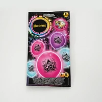 illooms Ballons d'anniversaire 40Pk Fille dont c'est l'anniversaire