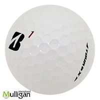 Mulligan - 96 Bridgestone Tour B X (B) 4A Recycled Used Golf Balls, White