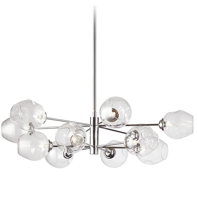 Luminaire suspendu Dainolite ABI-3312P-PC en chrome poli