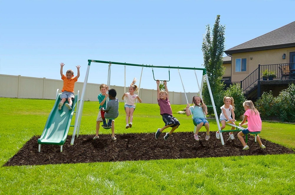 Sportspower Live Oak Metal Swing Set