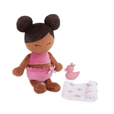 LullaBaby Poupée de bain (teint foncé) LullaBaby Poupée de bain résistante à l’eau