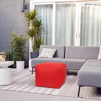 Gouchee Home Cube Soleil Outdoor Indoor Ottoman Pouf