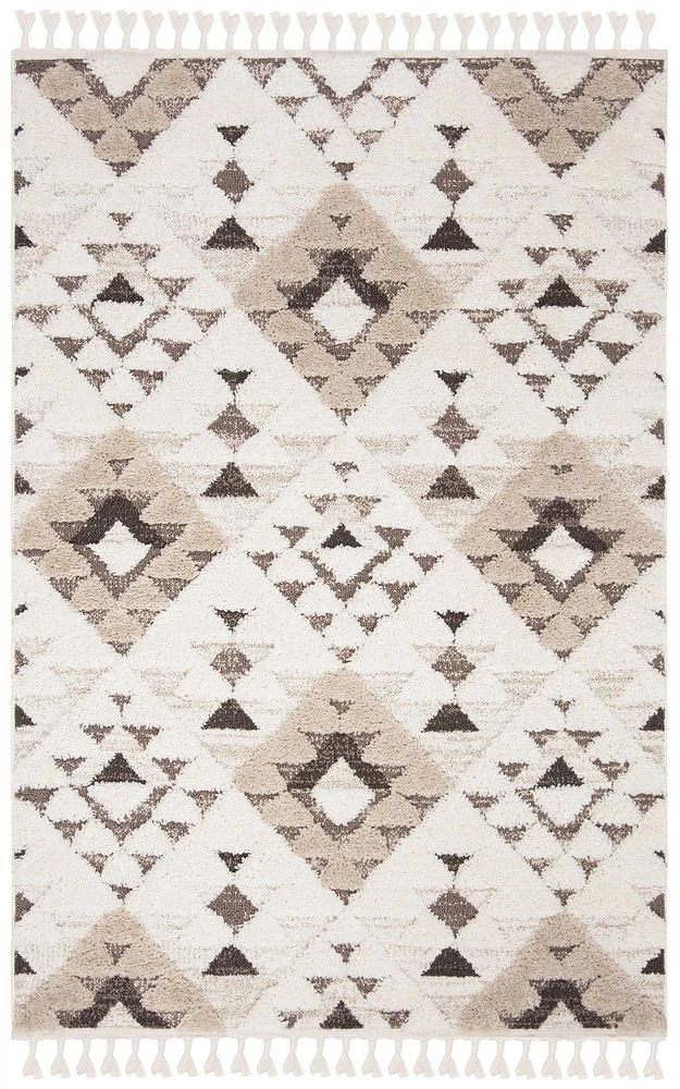 Safavieh Moroccan Tassel Larry Tapis Géométrique Shag