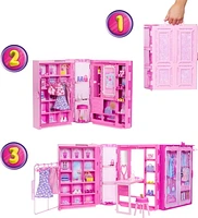 Barbie-Dressing de Rêve-Coffret