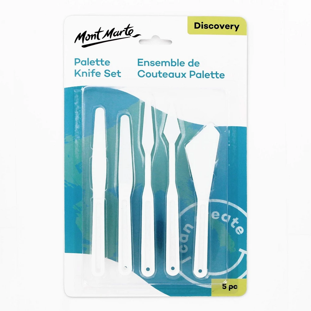 Ensemble de couteaux à palette Mont Marte Studio - 5mcx