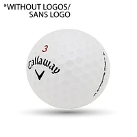 Mulligan - 36 balles de golf récupérées Callaway Chrome Soft 5A Pristine, Blanc