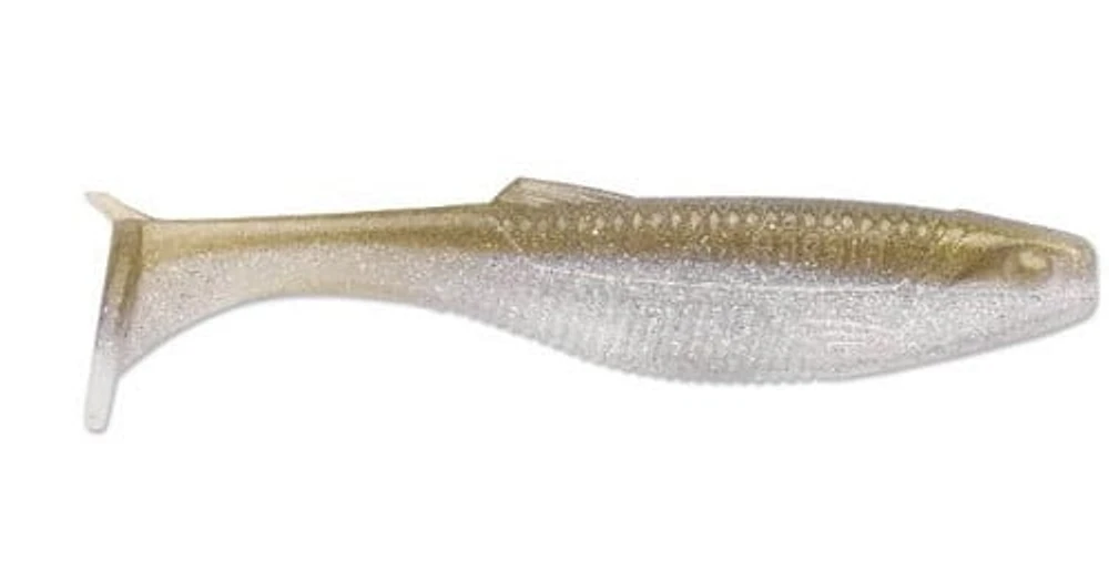 Rapala CCMYR3PBRP CrushCity Mayor, 3", infusé de sel/parfum, 8 par paquet, Pro Blue Red Pearl Le crochet supérieur permet de cacher le crochet