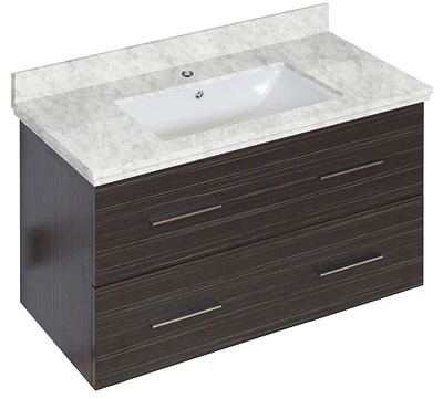 Imaginations Américaines po W Vanity Set Gris
