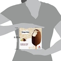 Barres de crème glacée HÄAGEN-DAZS® Vanille lait 3 x 88 ml 264 ML