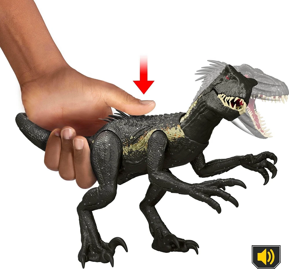 Jurassic World  Blessures Suprêmes  Indoraptor, lumières et sons Âges 4Y+