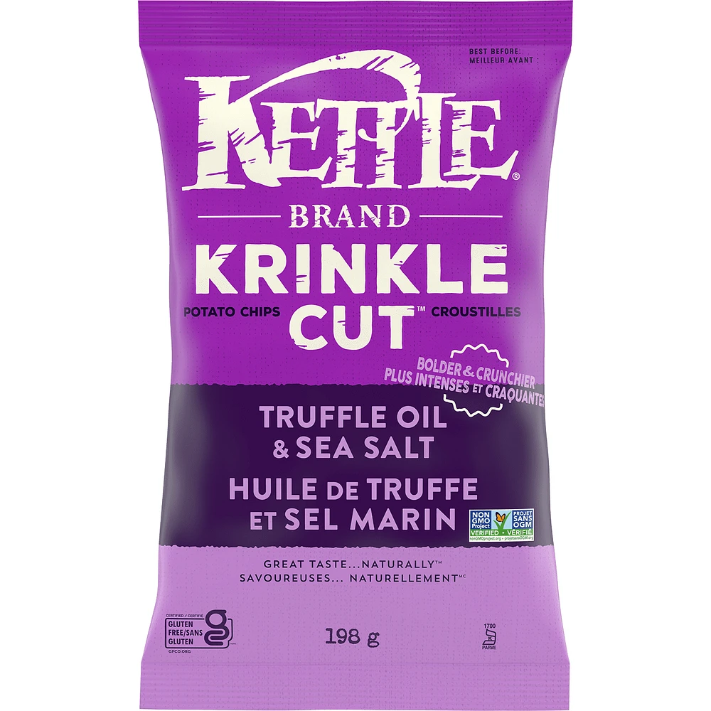 Kettle Krinkle Cut Truffle Oil, Kettle Truffle Oil