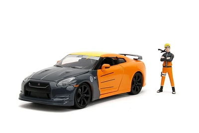Jada Toys Naruto - 2009 Nissan GTR avec La Figurine De Naruto