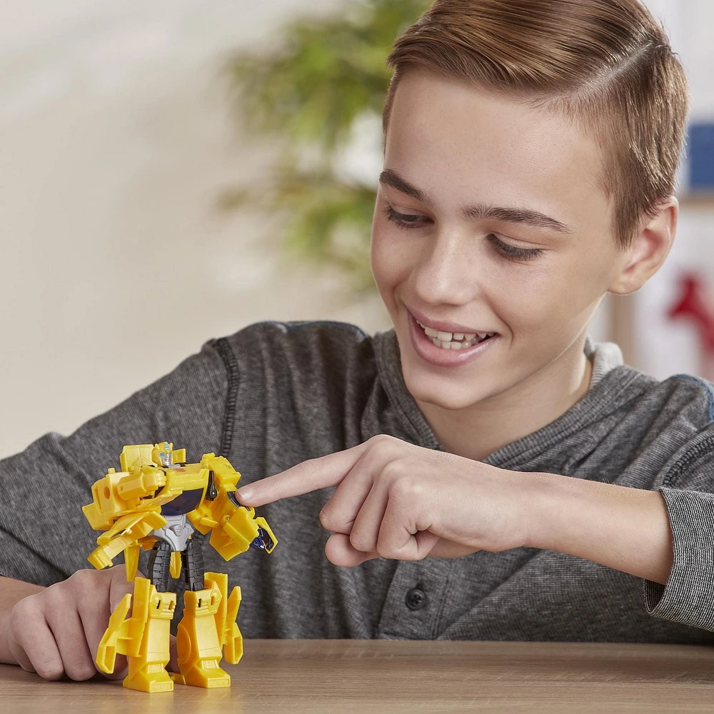 Transformers Bumblebee Cyberverse Adventures, figurine Bumblebee Action Attackers