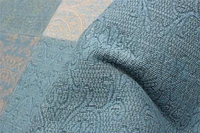 ECARPETGALLERY 5'8" x 7'8" Contemporary Collage Handmade Area Rug for Living Room, Dining Room and Bedroom in Grey