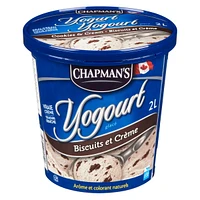 Chapman's Frozen Yogurt Cookies & Cream, 2L