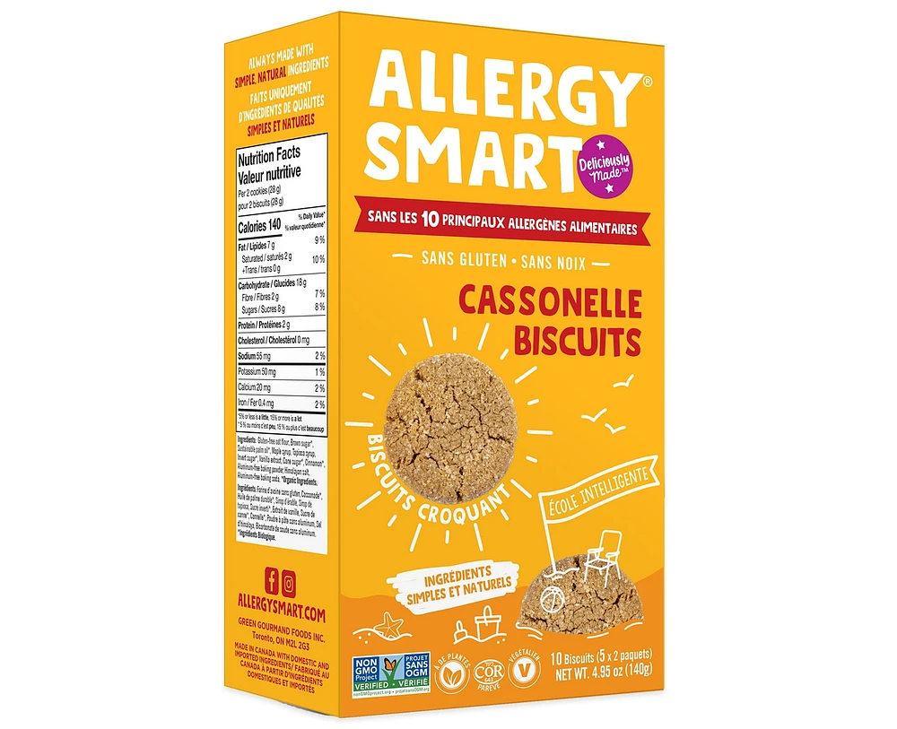 Allergy Smart Snickerdoodle Cookie 140g